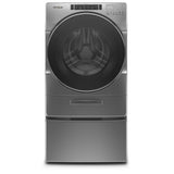 Whirlpool  5.0 cu. ft. Front Load Washer with Load & Go™ XL Dispenser - Chrome Shadow (WFW8620HC)
