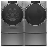 WHIRLPOOL  5.0 cu. ft. Front Load Washer with Load & Go™ XL Dispenser - Chrome Shadow (WFW8620HC)