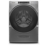 WHIRLPOOL  5.0 cu. ft. Front Load Washer with Load & Go™ XL Dispenser - Chrome Shadow (WFW8620HC)