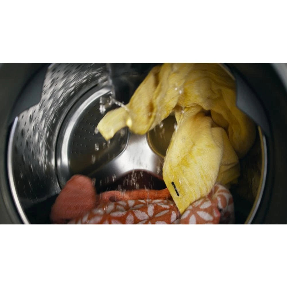 Whirlpool  5.0 cu. ft. Front Load Washer with Load & Go™ XL Dispenser - Chrome Shadow (WFW8620HC)