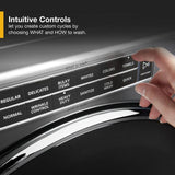 Whirlpool  5.0 cu. ft. Front Load Washer with Load & Go™ XL Dispenser - Chrome Shadow (WFW8620HC)