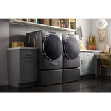 Whirlpool 5.0 cu. ft. Front Load Washer with Load & Go™ XL Dispenser - Chrome Shadow (WFW8620HC)