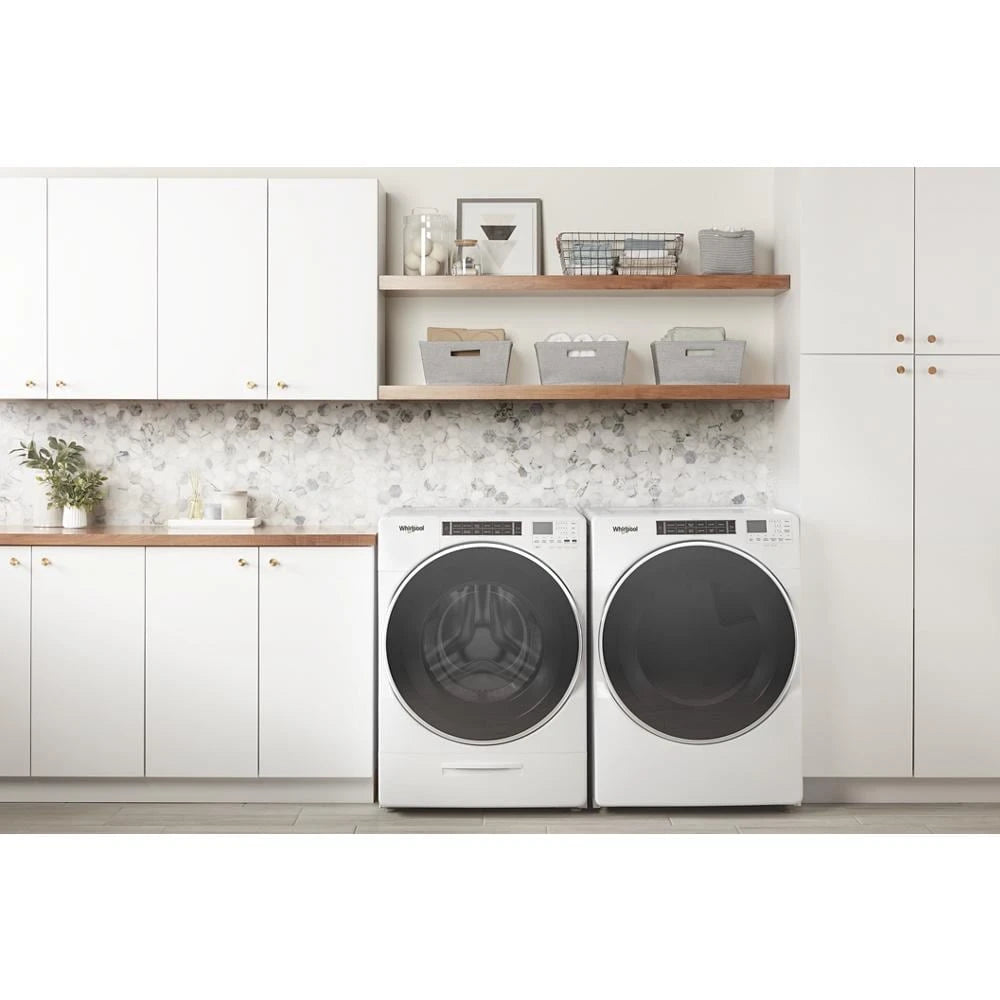 Whirlpool  5.0 cu. ft. Front Load Washer with Load & Go™ XL Dispenser - White (WFW8620HW)