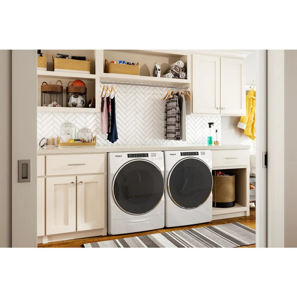 Whirlpool  5.0 cu. ft. Front Load Washer with Load & Go™ XL Dispenser - White (WFW8620HW)