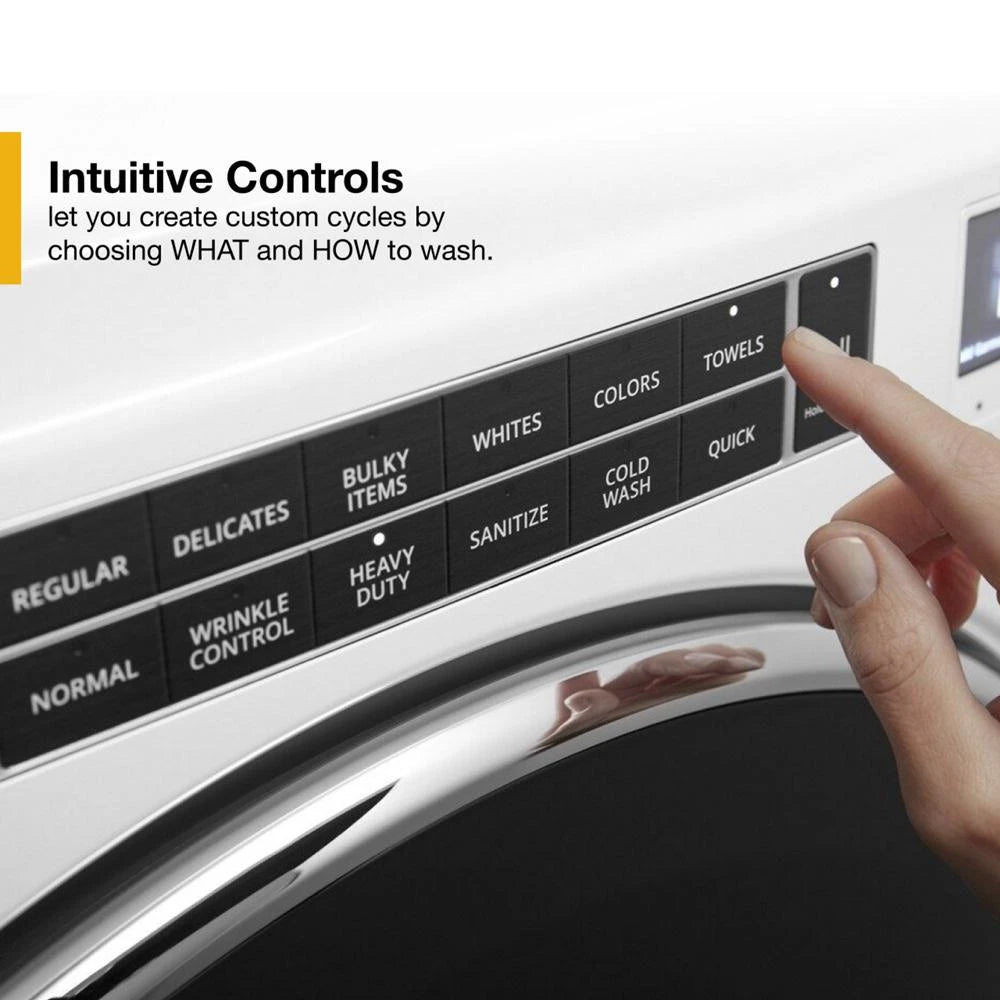 Whirlpool  5.0 cu. ft. Front Load Washer with Load & Go™ XL Dispenser - White (WFW8620HW)