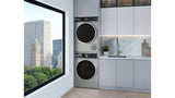 Bosch 800 Series Compact Washer - Pearl Steel (WGB246AXUC)