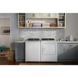 Whirlpool 7.0 Cu. Ft. Top Load Gas Moisture Sensing Dryer with Steam - White (WGD5050LW)