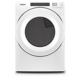 Whirlpool 7.4 cu.ft Front Load Long Vent Gas Dryer with Intuitive Controls - White (WGD560LHW)