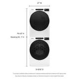 Whirlpool 7.4 cu. ft. Front Load Gas Dryer with Intuitive Touch Controls - White (WGD5620HW)
