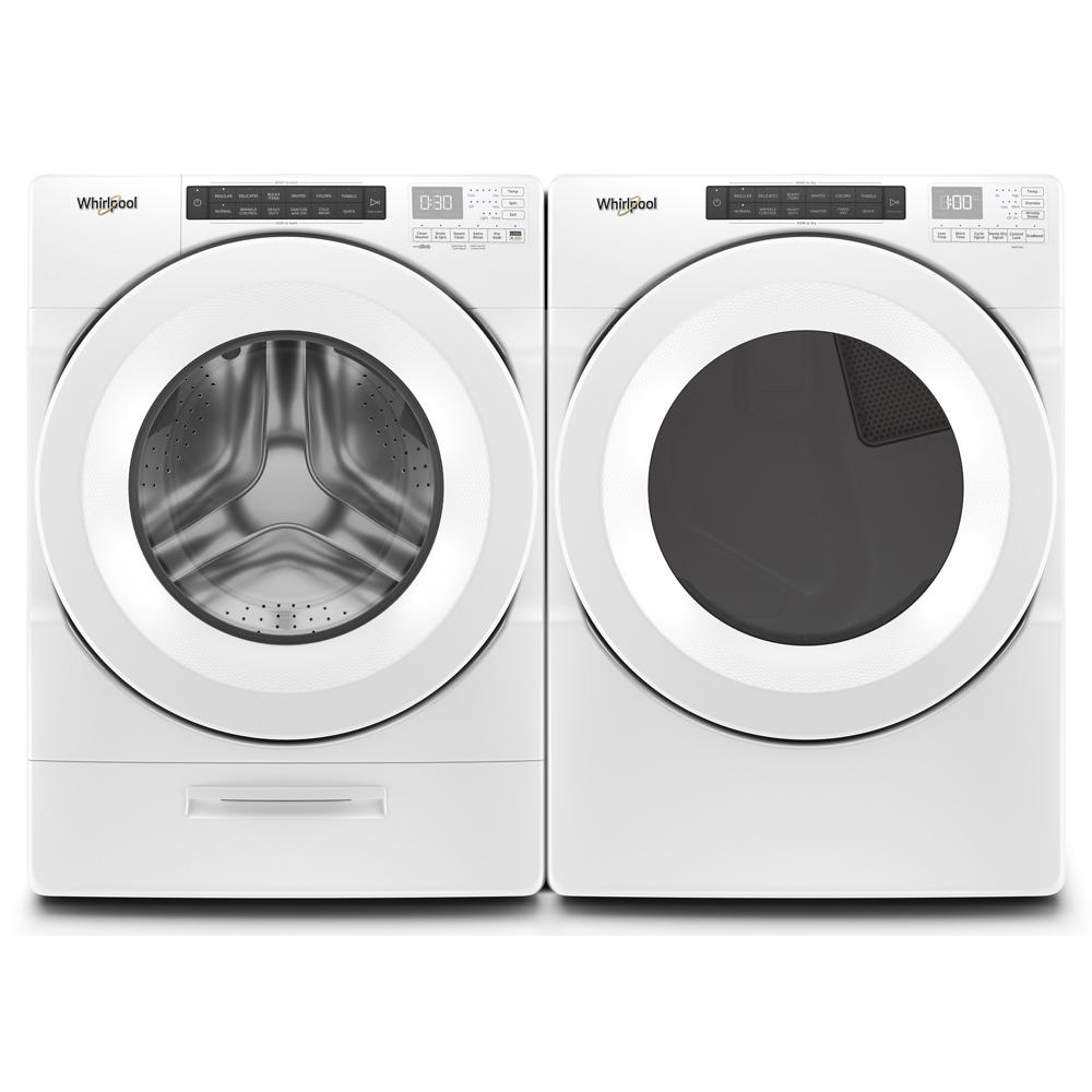 Whirlpool 7.4 cu. ft. Front Load Gas Dryer with Intuitive Touch Controls - White (WGD5620HW)