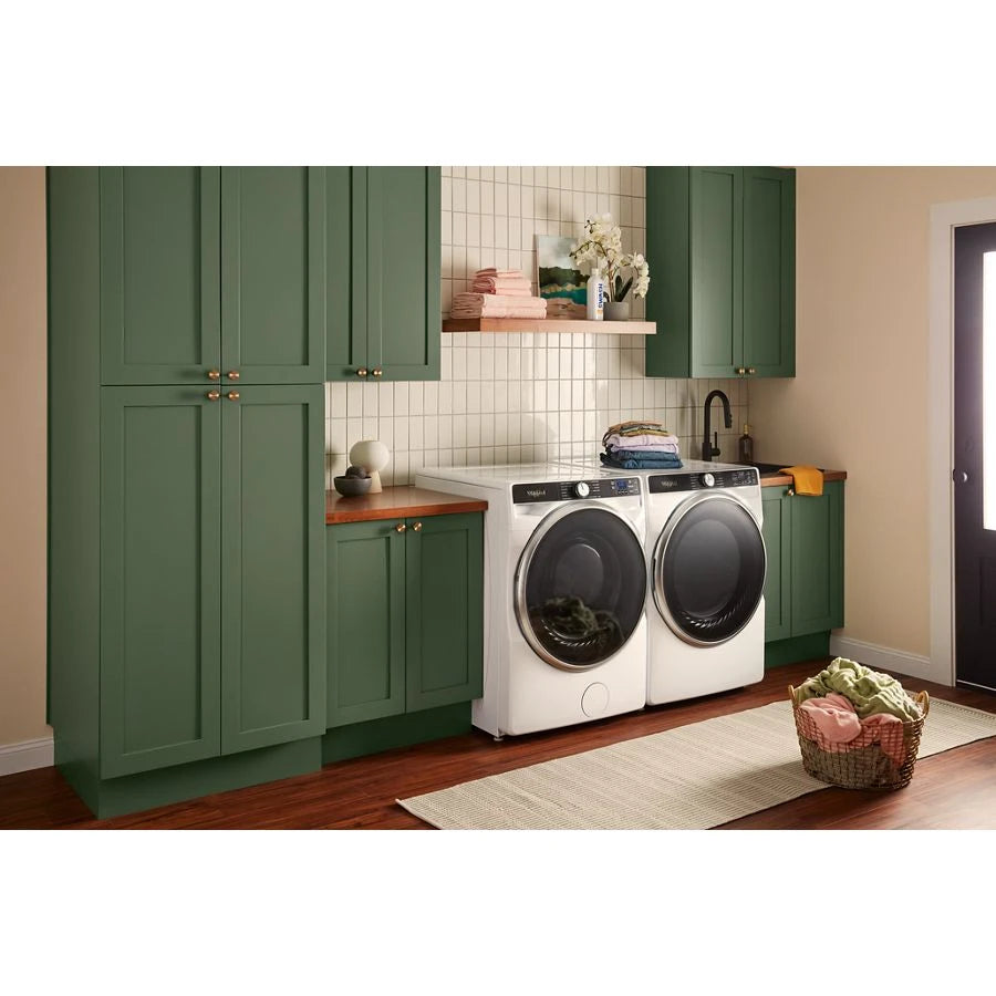 WHIRLPOOL  7.4 cu. ft. Smart Front Load ENERGY STAR® Gas Dryer with Steam Capabilities - White (WGD6720RW)