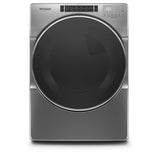 Whirlpool 7.4 cu. ft. Front Load Gas Dryer with Steam Cycles - Chrome Shadow (WGD8620HC)