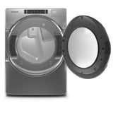 Whirlpool 7.4 cu. ft. Front Load Gas Dryer with Steam Cycles - Chrome Shadow (WGD8620HC)