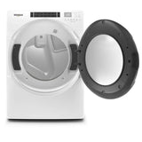 WHIRLPOOL  7.4 cu. ft. Front Load Gas Dryer with Steam Cycles - White (WGD8620HW)