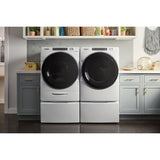 Whirlpool 7.4 cu. ft. Front Load Gas Dryer with Steam Cycles - White (WGD8620HW)