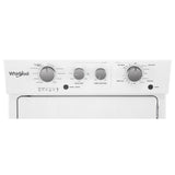 Whirlpool 3.5 cu.ft Gas Stacked Laundry Center 9 Wash cycles and AutoDry - White (WGT4027HW)