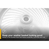 Whirlpool 3.5 cu.ft Gas Stacked Laundry Center 9 Wash cycles and AutoDry - White (WGT4027HW)