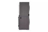LG Single Unit Front Load LG WashTower™ with Center Control™ 4.5 cu. ft. Washer and 7.4 cu. ft. Electric Dryer - Graphite Steel (WKE100HVA)