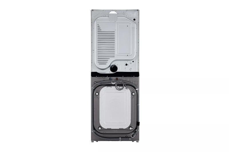 LG Single Unit Front Load LG WashTower™ with Center Control™ 4.5 cu. ft. Washer and 7.4 cu. ft. Electric Dryer - Graphite Steel (WKE100HVA)