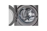LG Single Unit Front Load LG WashTower™ with Center Control™ 4.5 cu. ft. Washer and 7.4 cu. ft. Gas Dryer - Graphite Steel (WKG101HVA)