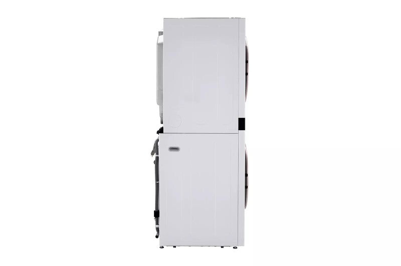 LG Single Unit Front Load LG WashTower™ with Center Control™ 4.5 cu. ft. Washer and 7.4 cu. ft. Gas Dryer - White (WKG101HWA)