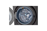 LG Single Unit Front Load LG WashTower™ with Center Control™ 4.5 cu. ft. Washer and 7.4 cu. ft. Gas Dryer - Black (WKGX201HBA)