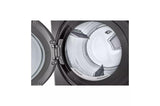 LG Single Unit Front Load LG WashTower™ with Center Control® 5.0 cu.ft. Washer & 7.4 cu.ft. Gas Dryer - Black (WKGX301HBA)