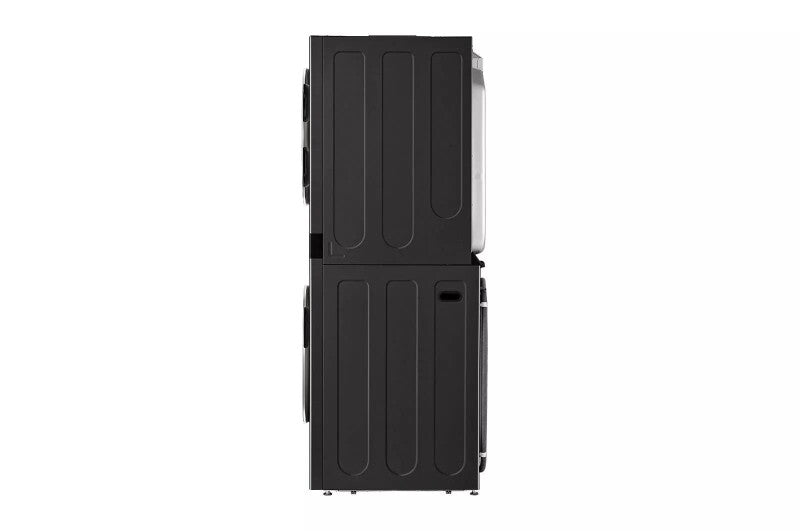 LG Single Unit Front Load LG WashTower™ with Center Control® 5.0 cu.ft. Washer & 7.4 cu.ft. Gas Dryer - Black (WKGX301HBA)