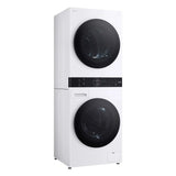 LG Compact Single Unit LG WashTower™ with Center Control™ 2.4 cu.ft. Front Load Washer and 4.2 cu.ft. Electric Ventless HeatPump™ Dryer - White (WKHC152HWA)