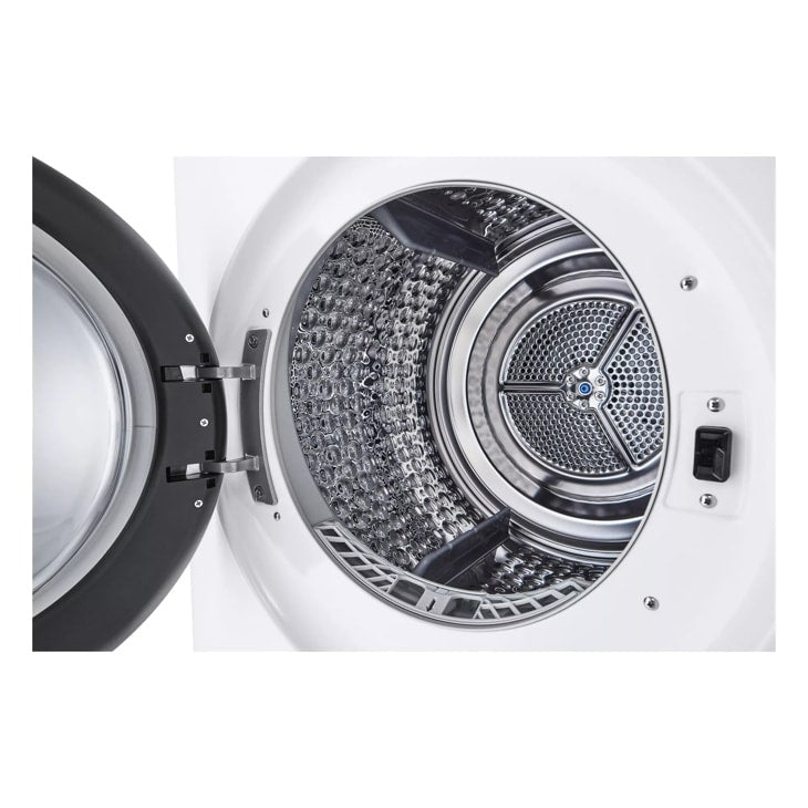 LG Compact Single Unit LG WashTower™ with Center Control™ 2.4 cu.ft. Front Load Washer and 4.2 cu.ft. Electric Ventless HeatPump™ Dryer - White (WKHC152HWA)