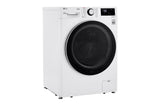 LG 2.4 cu.ft. Smart wi-fi Enabled Compact Front Load Washer with Built-In Intelligence - White (WM1455HWA)
