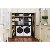 LG 2.4 cu.ft. Smart wi-fi Enabled Compact Front Load Washer with Built-In Intelligence - White (WM1455HWA)