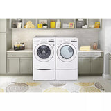 LG 4.5 cu. ft. Ultra Large Front Load Washer - White (WM3400CW)
