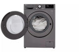 LG  2.4 Cu. Ft. Smart Wi-fi Enabled Compact Front Load All-in-one Washer/dryer Combo With Built-in Intelligence - Graphite Steel (WM3555HVA)