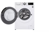 LG 2.4 cu.ft. Smart wi-fi Enabled Compact Front Load All-In-One Washer/Dryer Combo with Built-In Intelligence - White (WM3555HWA)