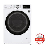 LG 2.4 cu.ft. Smart wi-fi Enabled Compact Front Load All-In-One Washer/Dryer Combo with Built-In Intelligence - White (WM3555HWA)