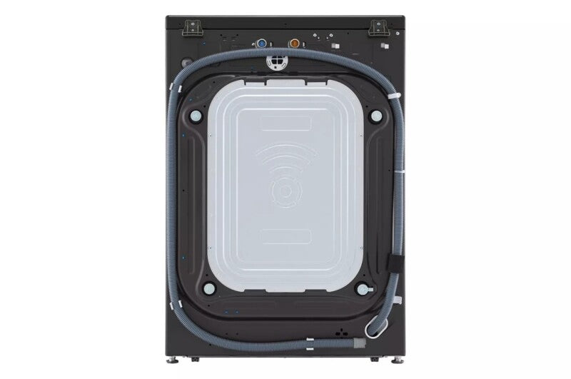 LG  4.5 Cu. Ft. Ultra Large Capacity Front Load Washer - Black Steel - Black Steel (WM4000HBA)