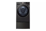LG  4.5 Cu. Ft. Ultra Large Capacity Front Load Washer - Black Steel - Black Steel (WM4000HBA)