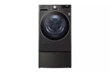 LG 4.5 cu. ft. Ultra Large Capacity Smart wi-fi Enabled Front Load Washer with TurboWash™ 360° and Built-In Intelligence - Black (WM4000HBA)