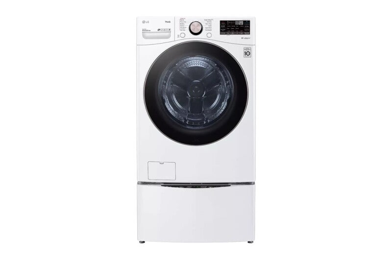 LG  4.5 cu. ft. Ultra Large Capacity Smart wi-fi Enabled Front Load Washer with TurboWash™ 360° and Built-In Intelligence - White (WM4000HWA)