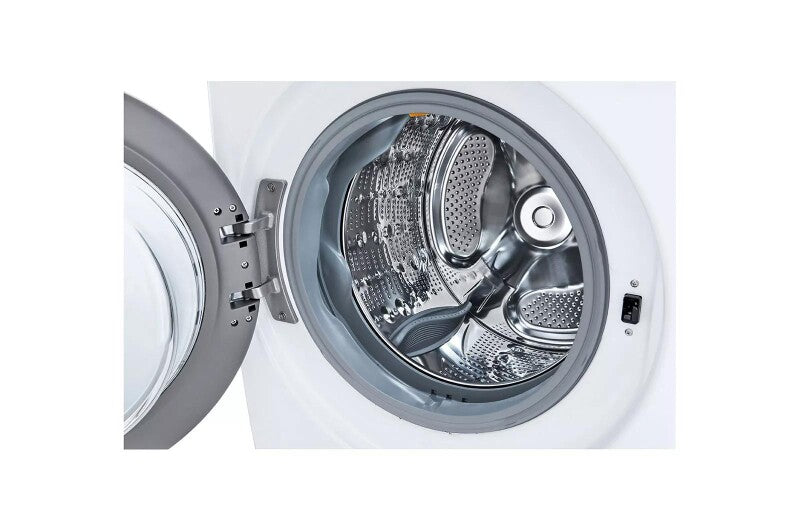 LG 4.5 cu. ft. Ultra Large Capacity Smart wi-fi Enabled Front Load Washer with TurboWash™ 360° and Built-In Intelligence - White (WM4000HWA)