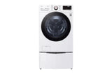 LG 4.5 cu. ft. Ultra Large Capacity Smart wi-fi Enabled Front Load Washer with TurboWash™ 360° and Built-In Intelligence - White (WM4000HWA)