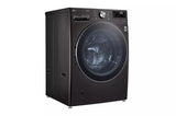 LG  5.0 Cu. Ft. Mega Capacity Smart Wi-fi Enabled Front Load Washer With Turbowash™ 360° And Built-in Intelligence - Black Steel (WM4200HBA)