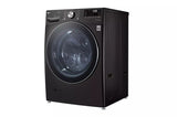 LG  5.0 Cu. Ft. Mega Capacity Smart Wi-fi Enabled Front Load Washer With Turbowash™ 360° And Built-in Intelligence - Black Steel (WM4200HBA)
