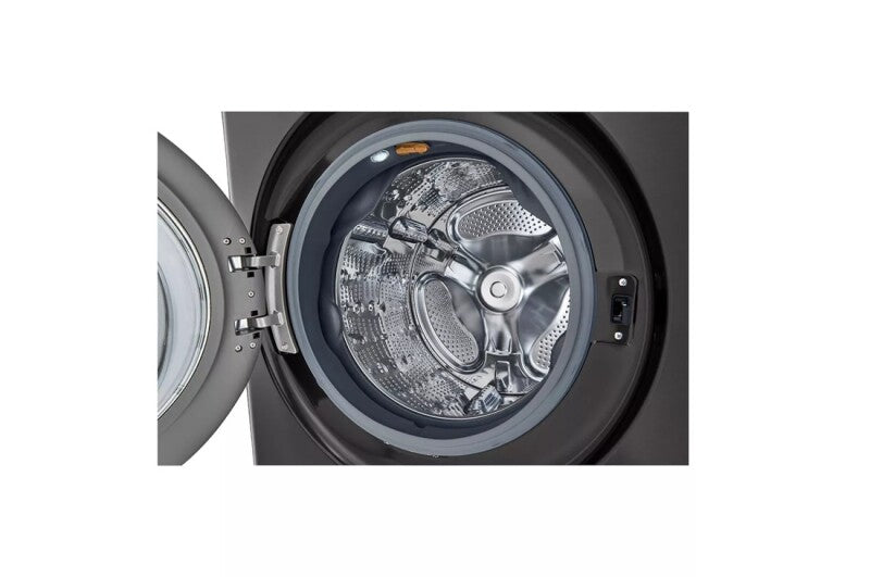 LG  5.0 cu. ft. Front Load Washer with TurboWash™ 360° and Built-In Intelligence (WM4200HBA) - Black (WM4200HBA)