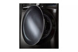 LG  5.0 Cu. Ft. Mega Capacity Smart Wi-fi Enabled Front Load Washer With Turbowash™ 360° And Built-in Intelligence - Black Steel (WM4200HBA)