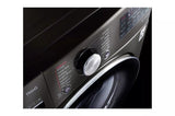 LG  5.0 Cu. Ft. Mega Capacity Smart Wi-fi Enabled Front Load Washer With Turbowash™ 360° And Built-in Intelligence - Black Steel (WM4200HBA)