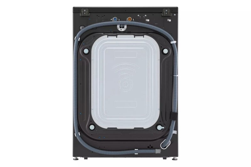 LG  5.0 Cu. Ft. Mega Capacity Smart Wi-fi Enabled Front Load Washer With Turbowash™ 360° And Built-in Intelligence - Black Steel (WM4200HBA)
