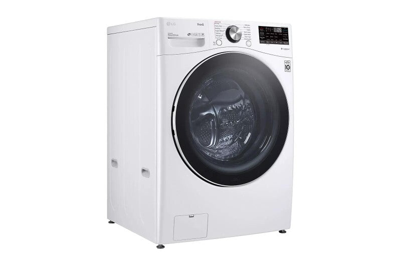 LG 5.0 cu. ft. Front Load Washer with TurboWash™ 360° and Built-In Intelligence (WM4200HWA) - White (WM4200HWA)