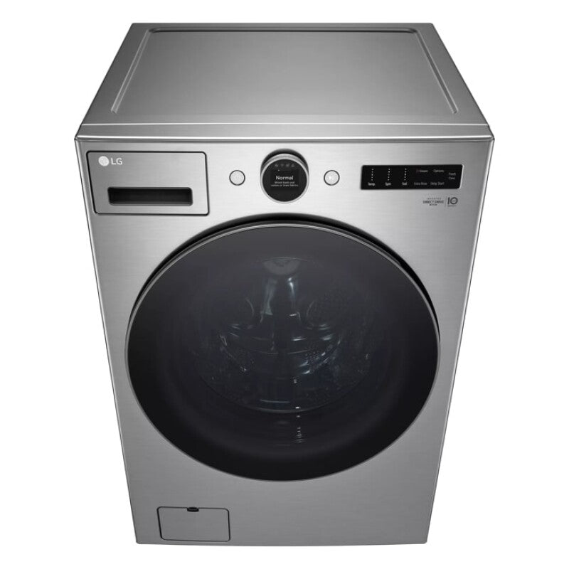 LG  4.5 Cu. Ft. Capacity Smart Front Load Energy Star Washer With Turbowash® 360° And Ai Dd® Built-in Intelligence - Graphite Steel (WM5500HVA)